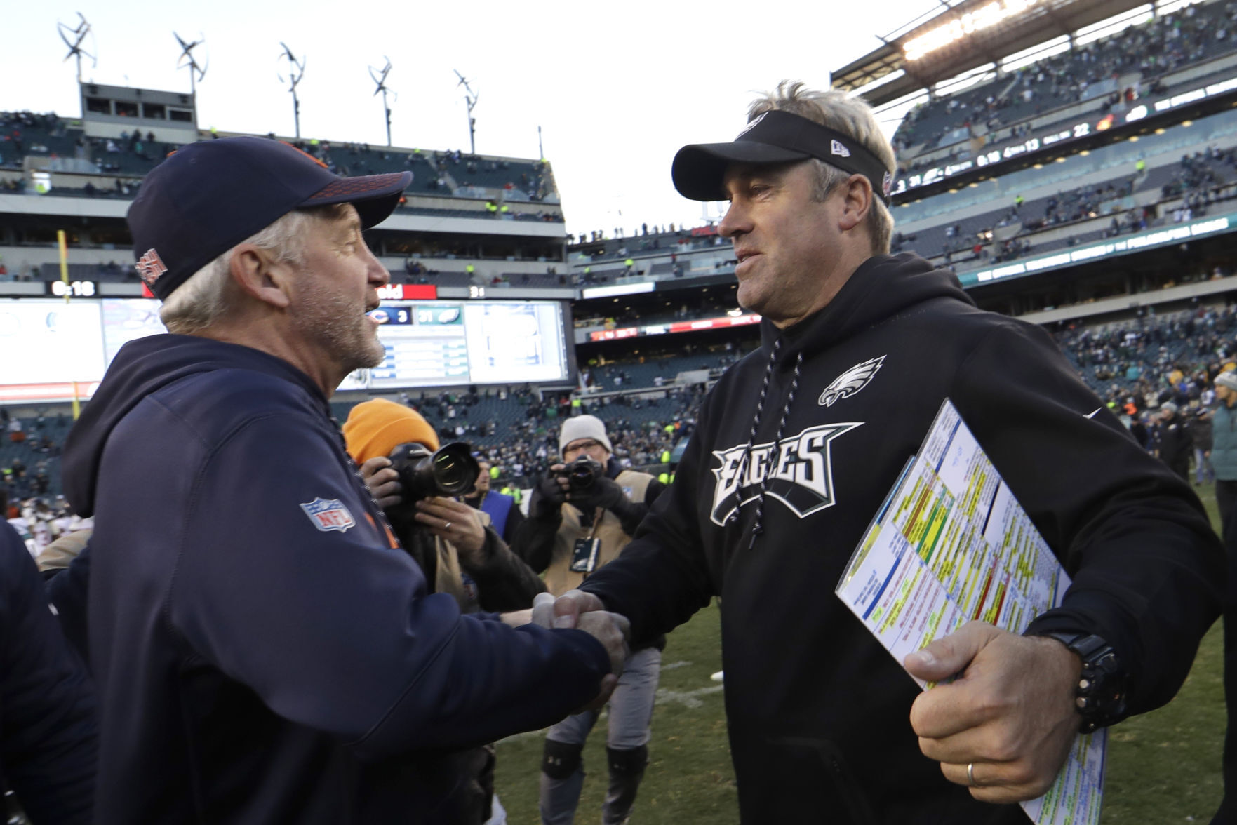 Bears Eagles Football
